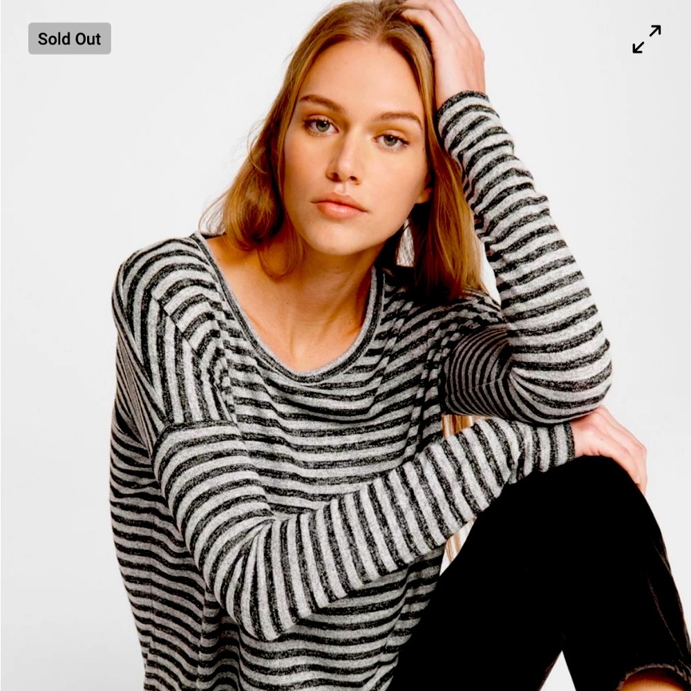 Rag & Bone Long Sleeve Knit Top